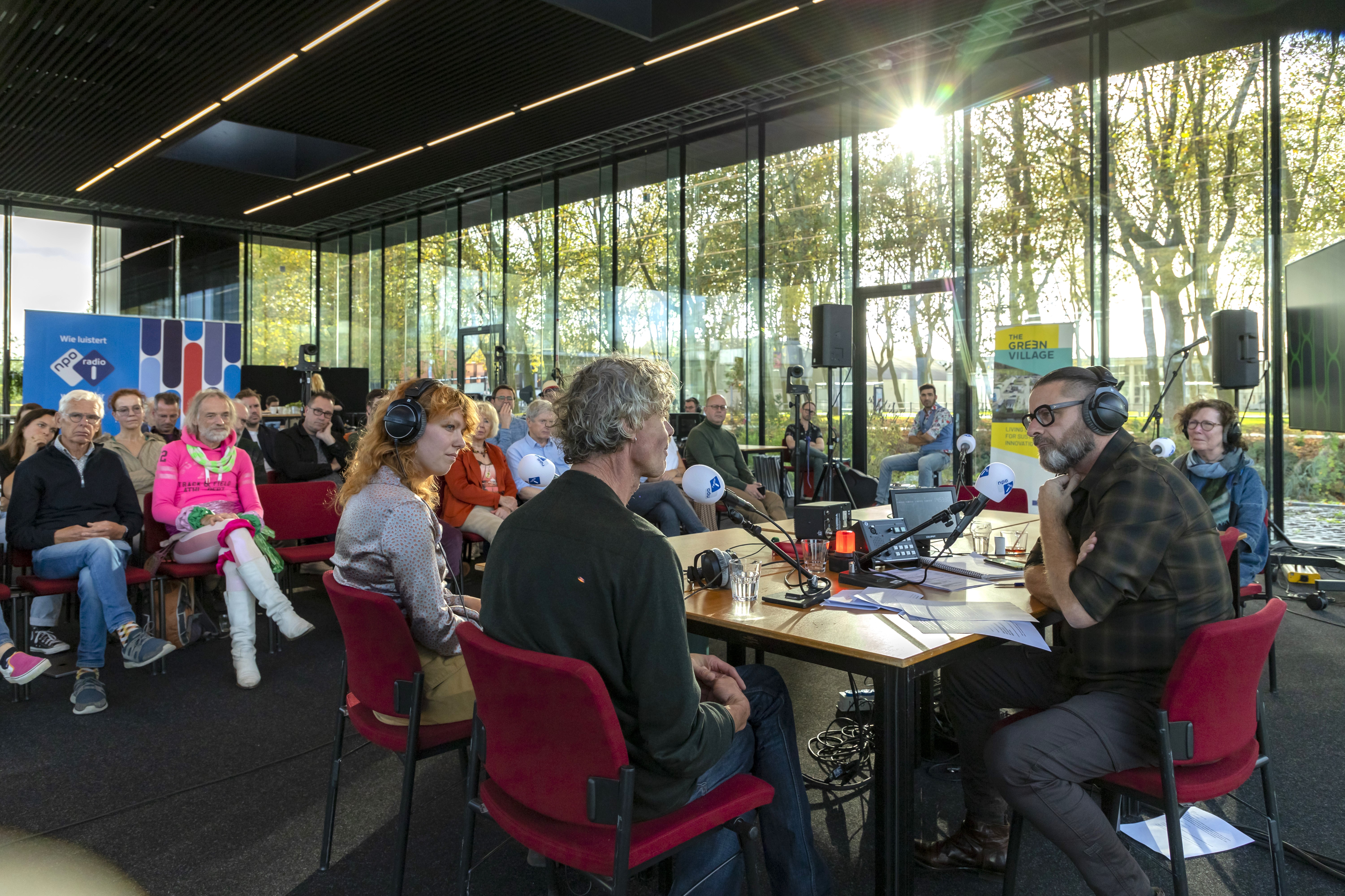 NPO radio 1 Greenvillage Klimaatweek